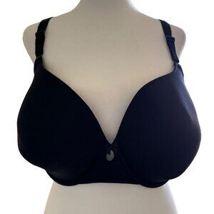 Torrid‎ Curve Black Padded Underwire Bra Brassiere Intimates Size 44DDD